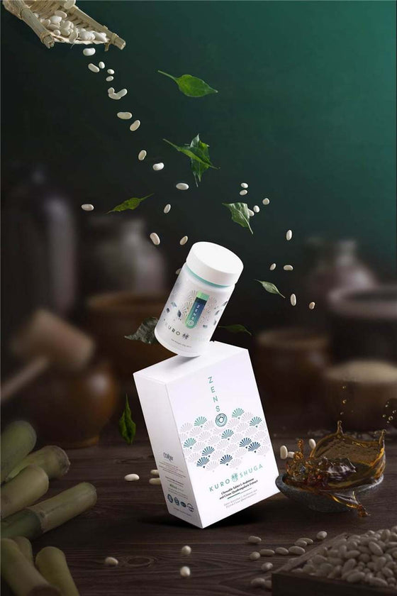 Kuro Shuga chewables box and bottle